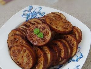 滷製桔香糯米藕 滷製桔香糯米藕