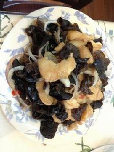 木耳龍利魚片 木耳龍利魚片