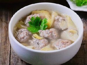肉丸子扇貝湯 肉丸子扇貝湯