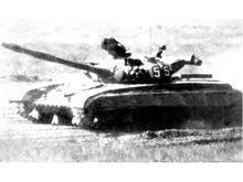 實戰中的T-64主戰坦克