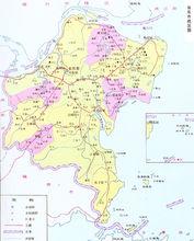 長樂市政區示意圖