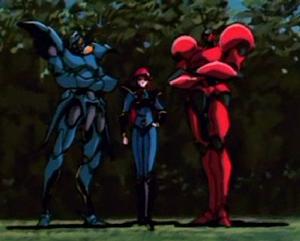 布魯霸（左）瑞迪斯（右）伊庫莎Two