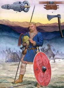 一名典型的哥特人步兵