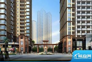 偉隆國際花園效果圖