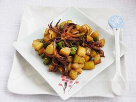 醬爆魷魚須 醬爆魷魚須