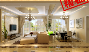 現代清爽型(裝修效果圖)