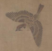 《寒雀圖》局部