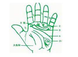 掌紋atd角大於45°