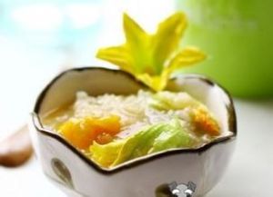 南瓜花粥 南瓜花粥