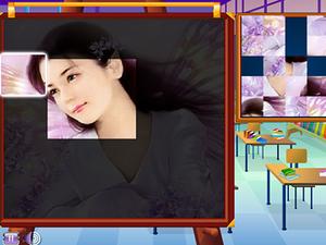 古典美女拼圖 古典美女拼圖