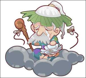 窮神的漫畫形象