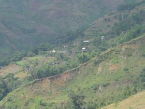 壩老自然村全景