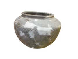 西漢斜方格紋陶瓮 西漢斜方格紋陶瓮