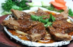 葡萄酒鐵板豬排 葡萄酒鐵板豬排