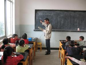 龍門灑村文化教育-上課