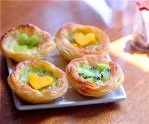 獼猴桃木瓜蛋撻 獼猴桃木瓜蛋撻