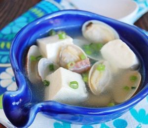 蛤蜊豆腐湯 蛤蜊豆腐湯