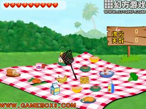 線上玩朵拉打蒼蠅小遊戲