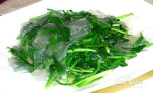 粉皮拌韭菜 粉皮拌韭菜