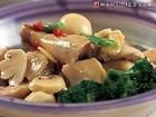 口蘑燴雞脯 口蘑燴雞脯