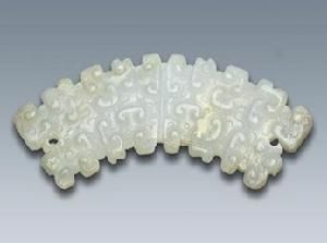 夔龍紋玉璜 夔龍紋玉璜