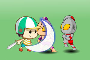 《冒險島小龍vs奧特曼》 《冒險島小龍vs奧特曼》