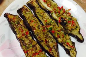 蒜香茄子 蒜香茄子