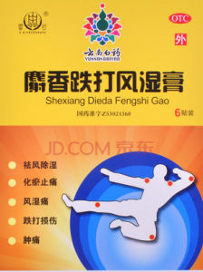 麝香跌打風濕膏