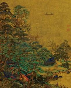 江帆樓閣圖 江帆樓閣圖