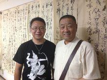 與著名導演丁蔭楠