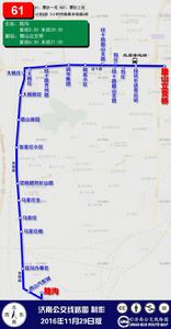 61路線路圖