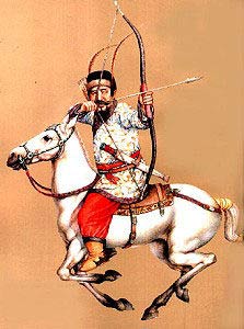 （圖）公元前307年，趙武靈王推行胡服騎射。