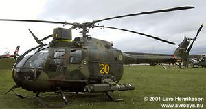 歐洲BO105武裝直升機