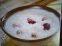 花生紅棗蛋糊粥 花生紅棗蛋糊粥