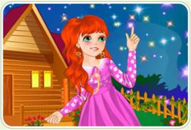 數星星的小女孩