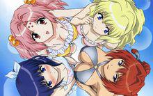 《女生萬歲》動畫海報