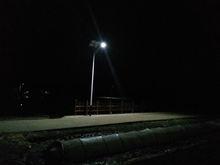 明塘村井邊的夜景