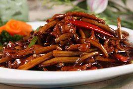 乾茶樹菇炒牛柳 乾茶樹菇炒牛柳