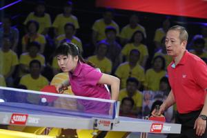 家庭組冠軍——黃井波和王寧(石油體協)