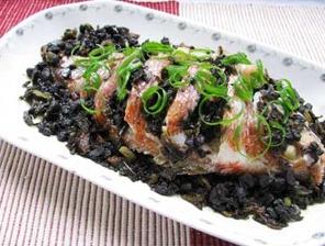 （圖）橄欖菜豆豉蒸魚