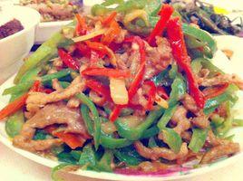 酸辣肉絲 酸辣肉絲