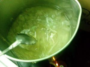 玫瑰皂角米果凍