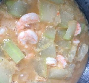 冬瓜滑蛋蝦 冬瓜滑蛋蝦